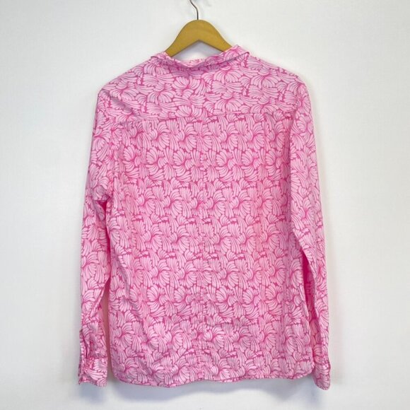 Fresh Produce Pink Cotton Button Down Top - Picture 9 of 12